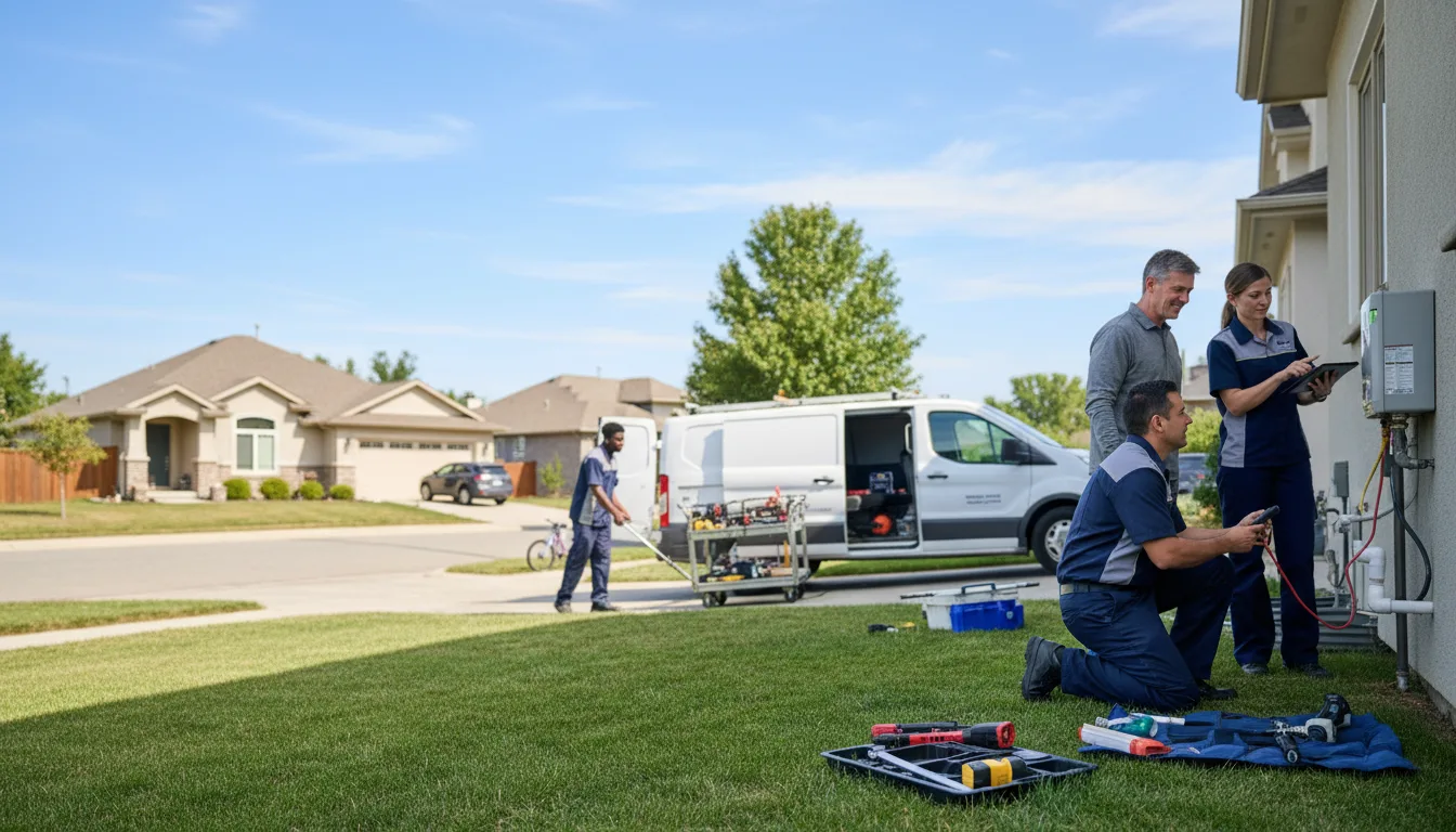 Tankless water heater service in Solway, MN